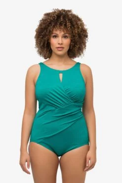 Ulla Popken Bandeau Badpakken Bandeau Badpak Dames Groen -Sunseeker Winkel 0438937bb10458ba56207c71870f5e5d