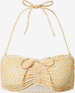 SAMSØE SAMSØE Bandeau Bikini Tops Bandeau Bikinitop Gytea Dames Goudgeel