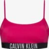 Calvin Klein Swimwear Bustier Bikini Tops Regular Bikinitop Dames Pink