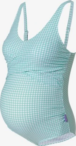 Grote Cups Bustier Badpak Aurelia Dames Mintgroen