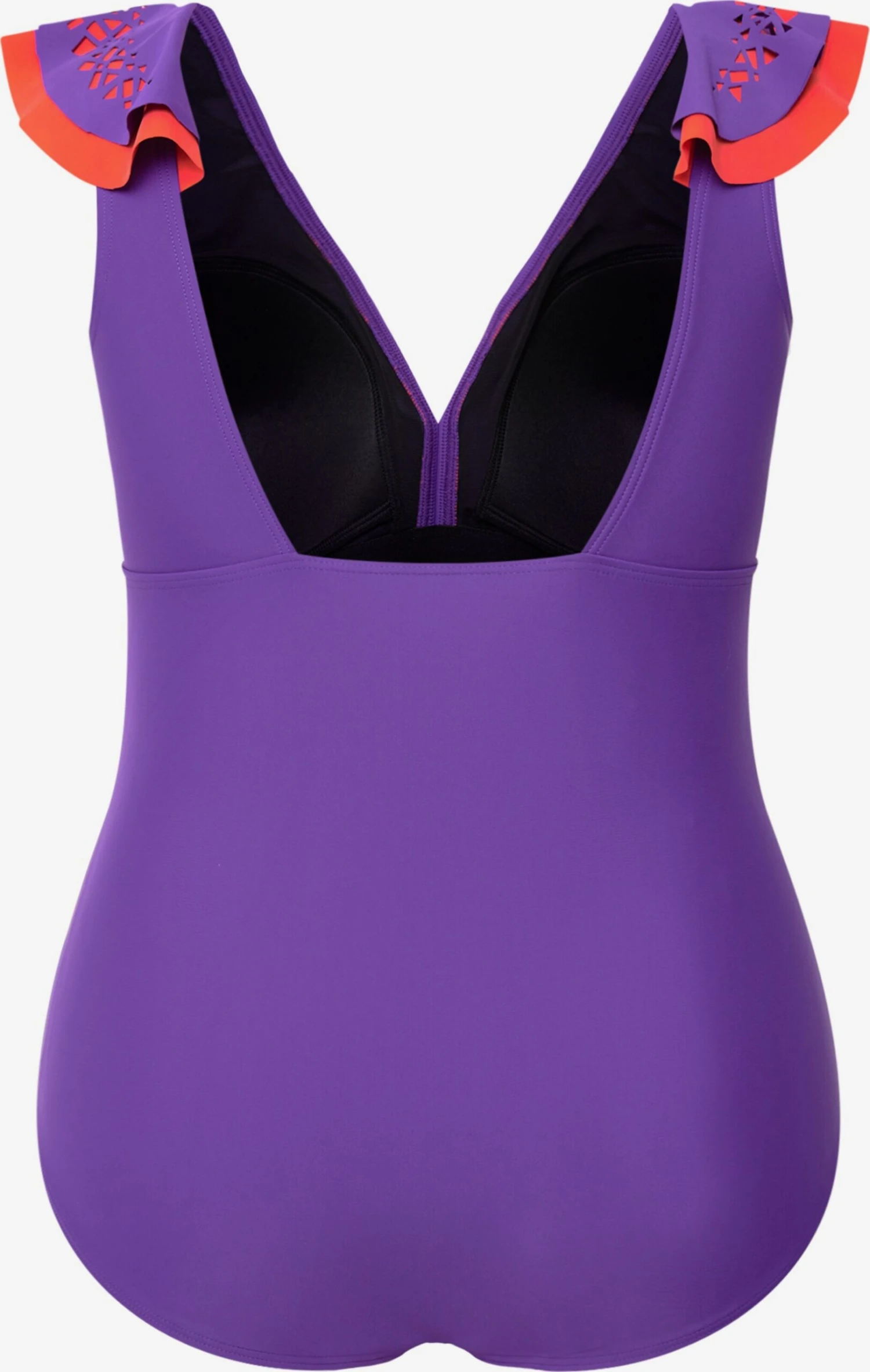 Ulla Popken Badpakken Zonder Beugel Badpak Dames Violetblauw 4 Ulla Popken Badpakken Zonder Beugel Badpak Dames Violetblauw - Afbeelding 2
