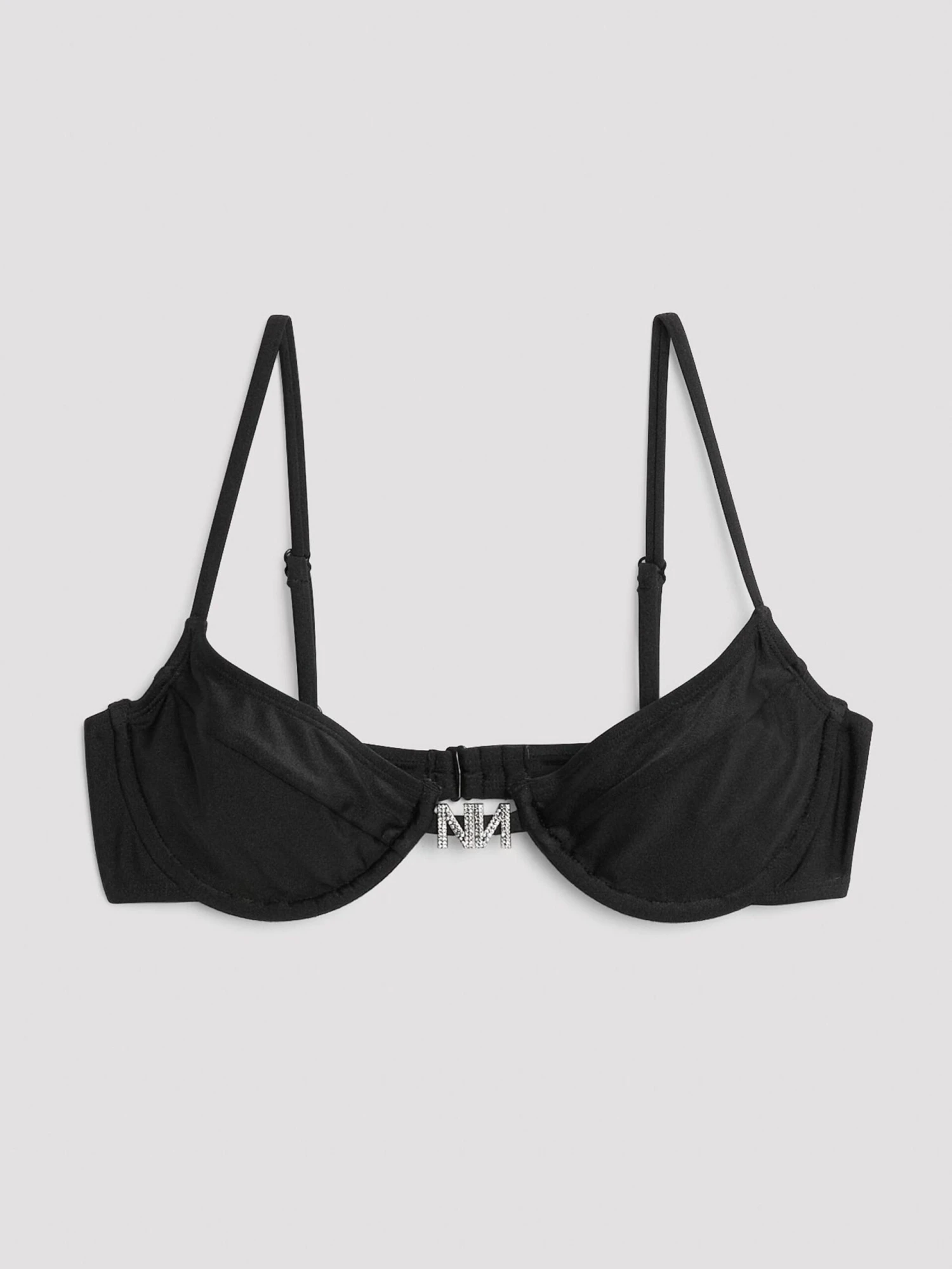 NA-KD Bikini Tops Met Beugel T-shirt Bh Bikinitop Dames Zwart 3 NA-KD Bikini Tops Met Beugel T-shirt Bh Bikinitop Dames Zwart