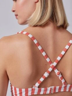 Skiny Bikini Tops Met Beugel T-shirt Bh Bikinitop Dames Donkeroranje / Wit -Sunseeker Winkel 187438dd9c592f5f85b87c439ec45edb