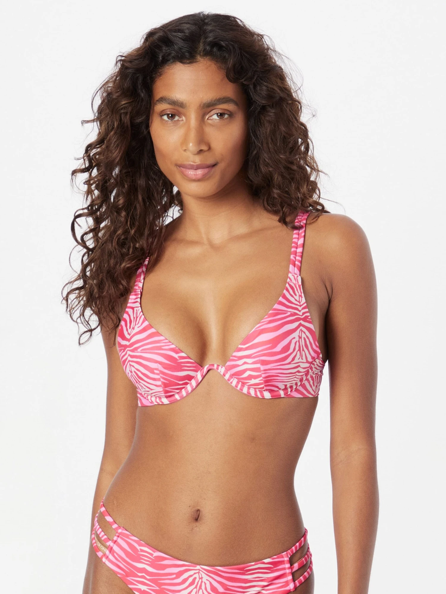 Hunkemöller Bikini Tops Met Beugel Minimizer Bikinitop Chile Dames Pink / Rosa 4 Hunkemöller Bikini Tops Met Beugel Minimizer Bikinitop Chile Dames Pink / Rosa - Afbeelding 2