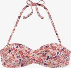 Jette Bikini Tops Met Beugel Bandeau Bikinitop Dames Sering / Donkerlila / Rosa / Pitaja Roze