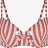 Skiny Bikini Tops Met Beugel T-shirt Bh Bikinitop Dames Donkeroranje / Wit -Sunseeker Winkel 2021d27241793cac89d5ab094510b4e5