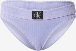 Calvin Klein Swimwear Bikini Broekjes Bikinibroek Dames Blauw