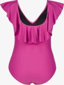 Ulla Popken Grote Cups Badpak Dames Fuchsia -Sunseeker Winkel 254f4837bbcda99d8279f1a543d6a108