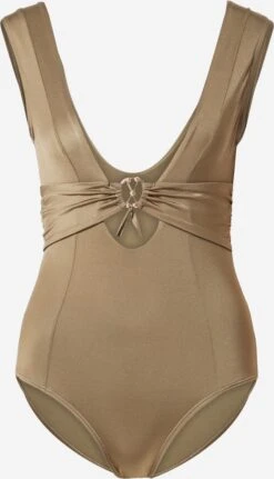 LingaDore Grote Cups Triangel Badpak Dames Olijfgroen