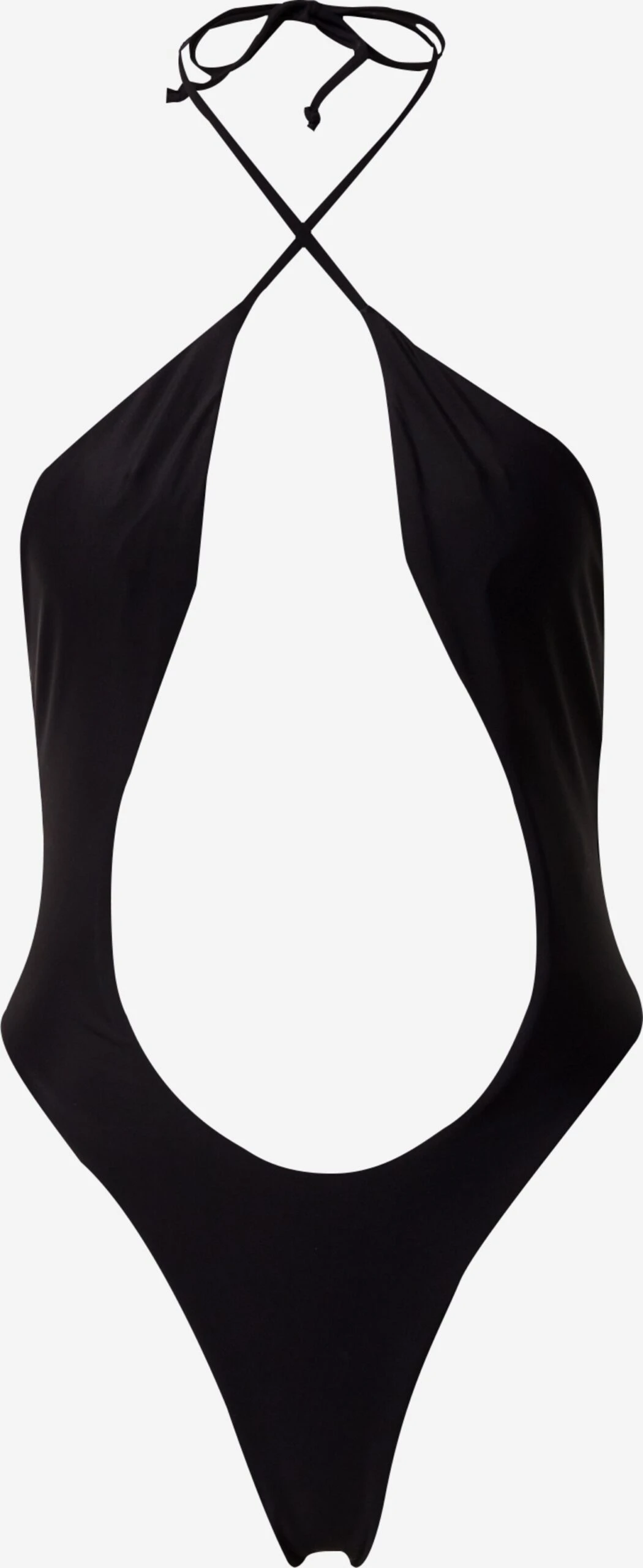 Halter Badpakken Triangel Badpak Dames Zwart 3 Halter Badpakken Triangel Badpak Dames Zwart