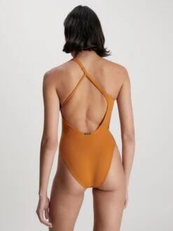 Calvin Klein Swimwear Badpakken Zonder Beugel Badpak Dames Oranje -Sunseeker Winkel 2f2884a2c6272a3d2f9e92eab77ae65e