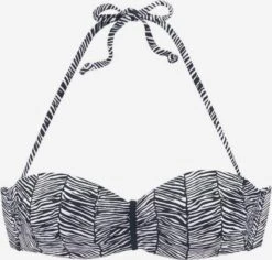 VENICE BEACH Bikini Tops Met Beugel Bandeau Bikinitop Sugar Dames Zwart