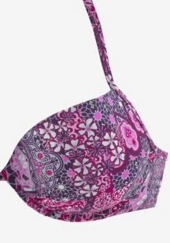 Buffalo Bikini Tops Met Beugel Push-up Bikinitop Happy Dames Aubergine / Pink -Sunseeker Winkel 32f960f660173d482ed453959d39e6a4
