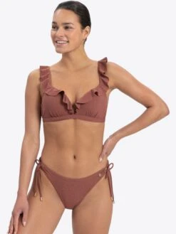 BEACHLIFE Bikini Broekjes Bikinibroek Dames Bruin -Sunseeker Winkel 339ce0ed79fbbc56bcb7b5af346311b9