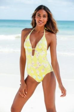Sunseeker Halter Badpakken Triangel Badpak Ditsy Dames Geel 6 Sunseeker Halter Badpakken Triangel Badpak Ditsy Dames Geel -Sunseeker Winkel 34379702ec5147b2566349f573303fb7