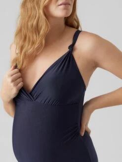 Mamalicious Badpakken Zonder Beugel Triangel Badpak NUGGA Dames Nachtblauw -Sunseeker Winkel 359c214acb7188d08536fbe27137d8c9