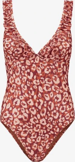 Shiwi Badpakken Zonder Beugel Triangel Badpak Dames Roestbruin / Oker