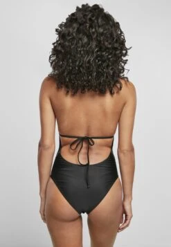 URBAN CLASSICS Halter Badpakken Triangel Badpak Dames Zwart -Sunseeker Winkel 40d8897808f7b187403f944fd45ccfc5