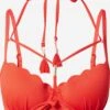 Hunkemöller Bikini Tops Met Beugel Balconette Bikinitop Scallop Dames Rood -Sunseeker Winkel 455811f1b809cb149361ebd84177939a