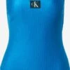 Calvin Klein Swimwear Grote Cups Badpak Dames Hemelsblauw -Sunseeker Winkel 47d44e0b68e46ddb730b72ec6d3d4422