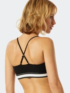 Schiesser Bandeau Bikini Tops Bandeau Bikinitop Aqua Californian Dream Dames Zwart -Sunseeker Winkel 481a188e206c10b86a4d940b7abc54db