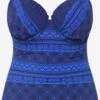 Ulla Popken Corrigerende Badpakken Minimizer Shaping-badpak Dames Blauw / Enziaan / Duifblauw -Sunseeker Winkel 48b23e68ffe738884572527abaa0fbc1