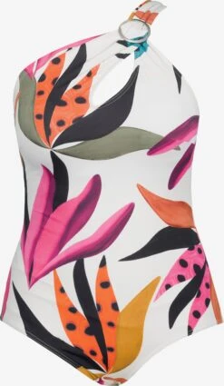 Ulla Popken Grote Cups Badpak Dames Gemengde Kleuren