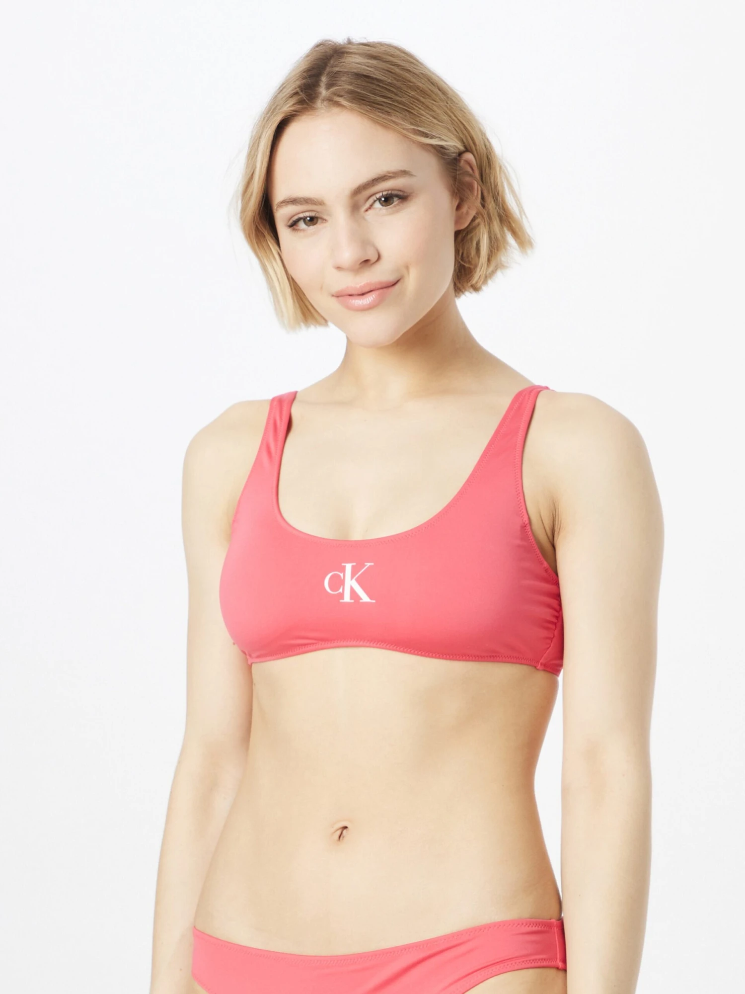 Calvin Klein Swimwear Bustier Bikini Tops Bustier Bikinitop Dames Pink 4 Calvin Klein Swimwear Bustier Bikini Tops Bustier Bikinitop Dames Pink - Afbeelding 2