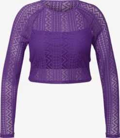 Grote Cups Bikinitop Dames Donkerlila