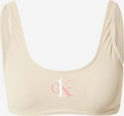 Calvin Klein Swimwear Bustier Bikini Tops Bustier Bikinitop Dames Sand