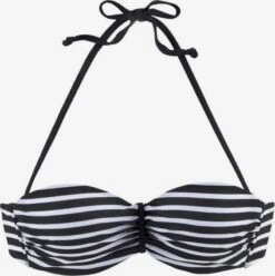 VENICE BEACH Balconette Bikini Tops Balconette Bikinitop Dames Zwart / Wit