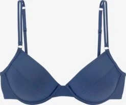 S.Oliver Bikini Tops Met Beugel T-shirt Bh Bikinitop Rome Dames Duifblauw