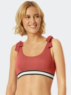 Schiesser Bustier Bikini Tops Bustier Bikinitop Aqua Californian Dream Dames Roestrood -Sunseeker Winkel 6993f586c5a9b8f3ed6e427c93f1aa69