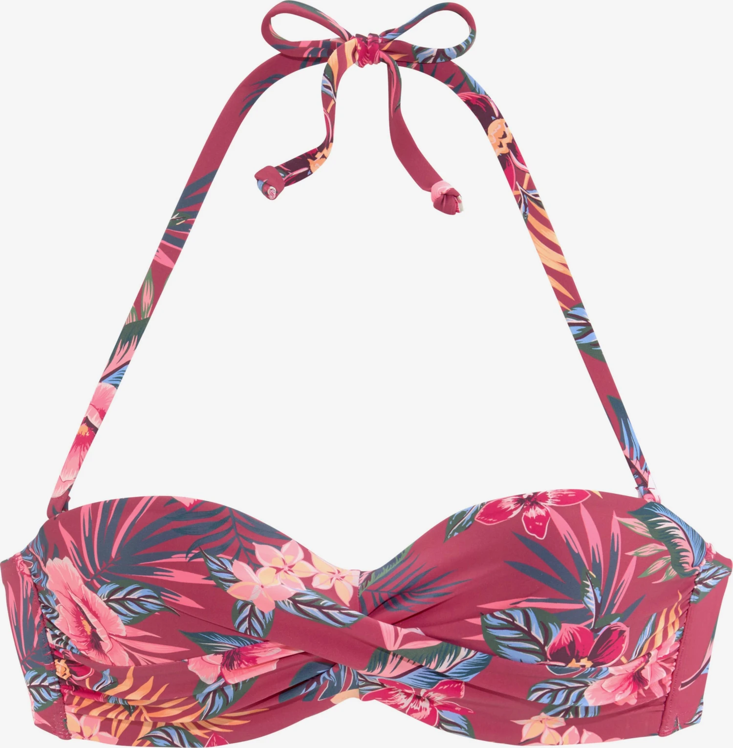 S.Oliver Bandeau Bikini Tops Bandeau Bikinitop Dames Roze 3 S.Oliver Bandeau Bikini Tops Bandeau Bikinitop Dames Roze