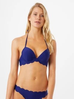 Hunkemöller Push-up Bikini Tops Regular Bikinitop Scallop Dames Indigo -Sunseeker Winkel 70d64474597934ec463f87cb80fa7235