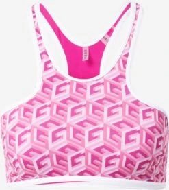 Guess Bustier Bikini Tops Bustier Bikinitop SPORTY CHIC Dames Pink / Rosa / Lichtroze