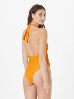 NASTY GAL Halter Badpakken Bustier Badpak Dames Oranje -Sunseeker Winkel 7e8fc624da5f87b198e076c61e3bc2f8