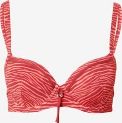 LingaDore Bikini Tops Met Beugel T-shirt Bh Bikinitop Dames Rood
