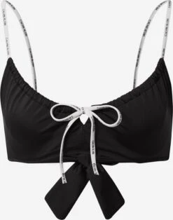 Calvin Klein Swimwear Bustier Bikini Tops Regular Bikinitop Dames Zwart