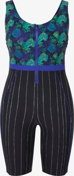 Ulla Popken Corrigerende Badpakken Bustier Shaping-badpak Dames Navy / Royal Blue/koningsblauw