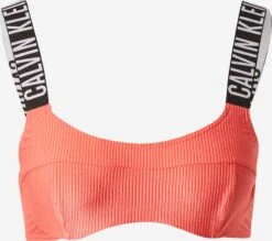 Calvin Klein Swimwear Bustier Bikini Tops Bustier Bikinitop Dames Koraal