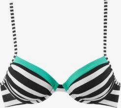 KangaRoos Bikini Tops Met Beugel Push-up Bikinitop Dames Zwart