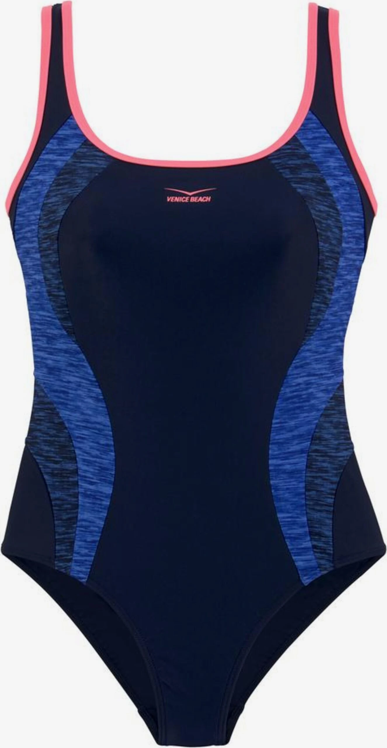 VENICE BEACH Grote Cups Bustier Badpak Dames Blauw / Navy 3 VENICE BEACH Grote Cups Bustier Badpak Dames Blauw / Navy