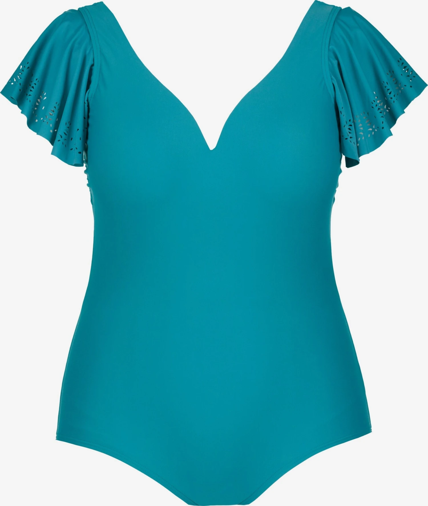 Ulla Popken Grote Cups Badpak Dames Blauw 3 Ulla Popken Grote Cups Badpak Dames Blauw