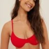 NA-KD Bikini Tops Met Beugel T-shirt Bh Bikinitop Dames Oranjerood -Sunseeker Winkel adfba16b43401e857cecaee5154b70f7