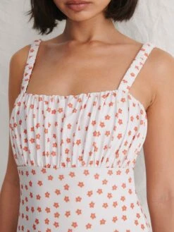 NA-KD Badpakken Zonder Beugel T-shirt Bh Badpak Dames Oranje / Wit -Sunseeker Winkel b141697125c5b05272b8a6bf71322f00