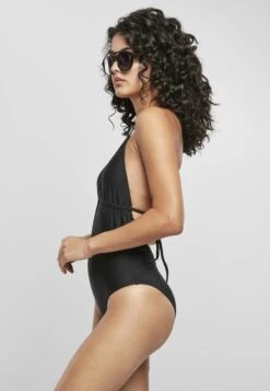 URBAN CLASSICS Halter Badpakken Triangel Badpak Dames Zwart -Sunseeker Winkel b6a54cc65dd07774c294b622ec41ebe0