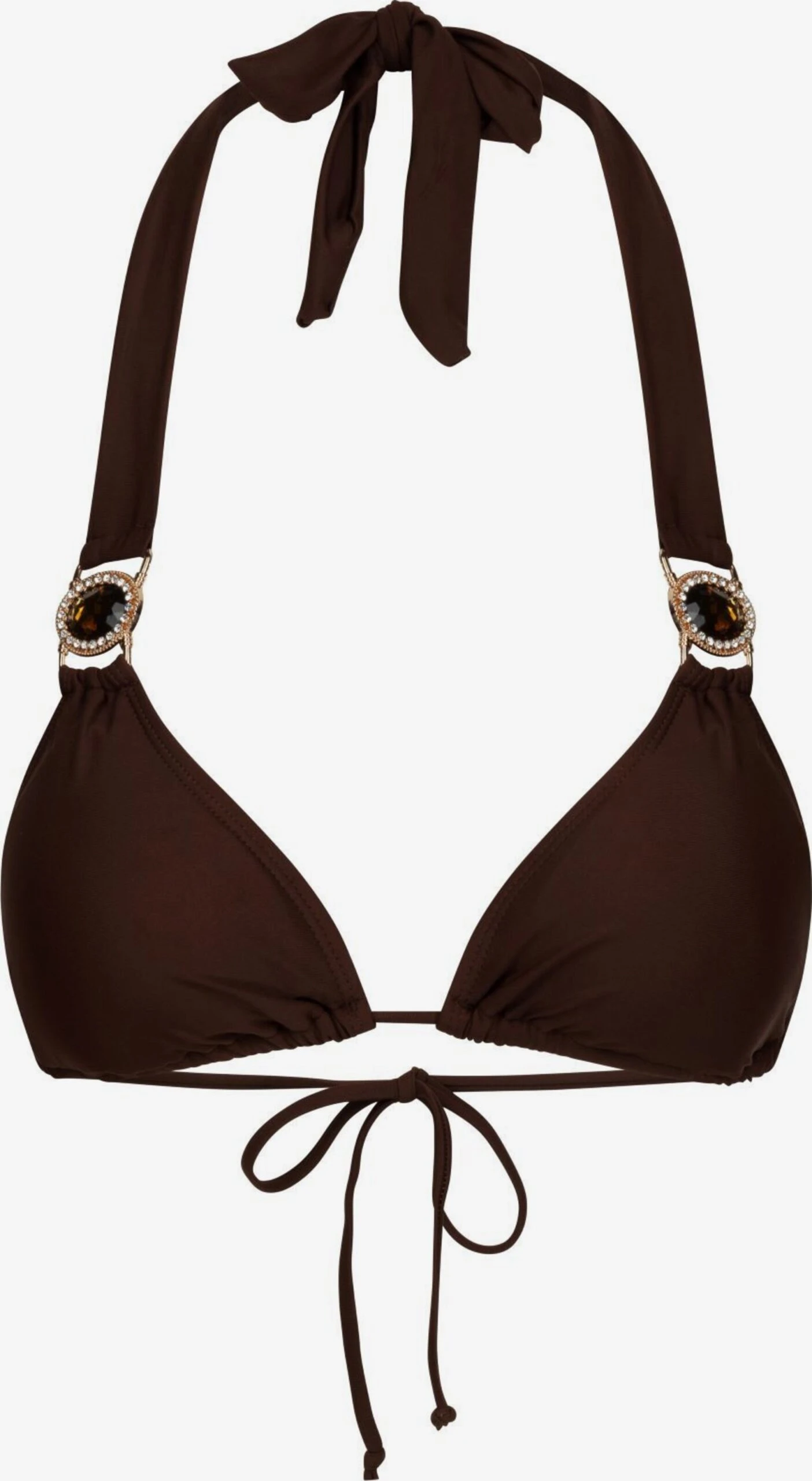 Triangel Bikini Tops Triangel Bikinitop Dames Donkerbruin 3 Triangel Bikini Tops Triangel Bikinitop Dames Donkerbruin