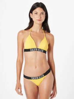 Calvin Klein Swimwear Triangel Bikini Tops Triangel Bikinitop Dames Geel -Sunseeker Winkel c194022713e9b8bd0c15beeb157a53d0
