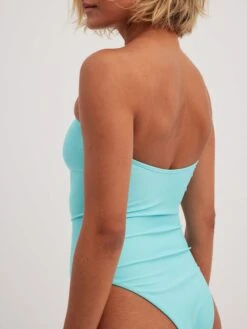 NA-KD Badpakken Zonder Beugel Bandeau Badpak Dames Lichtblauw -Sunseeker Winkel c55c17cad158d383c9546ef588f29c21